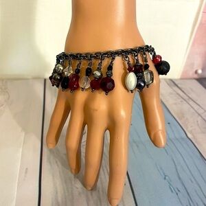Lia Sophia Beaded Dangle Bracelet NWT